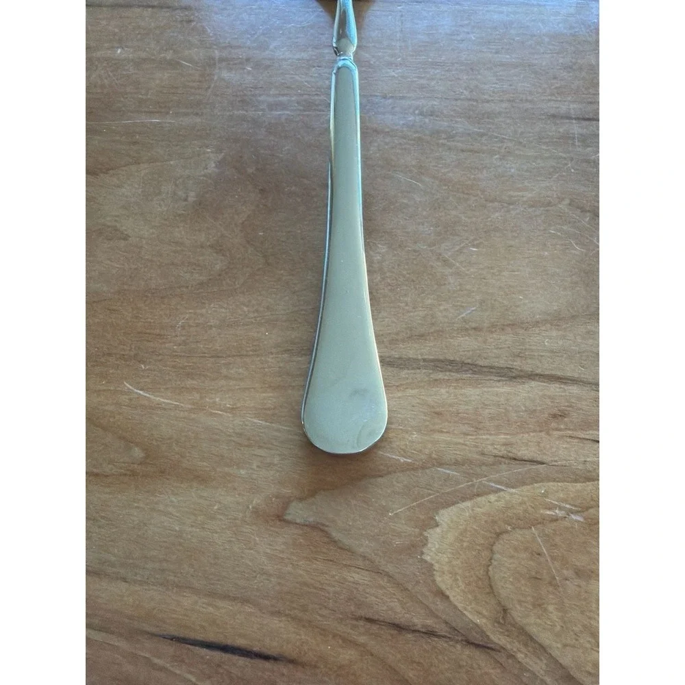 Christofle France Acier Albi Stainless Steel Serving Fork‎